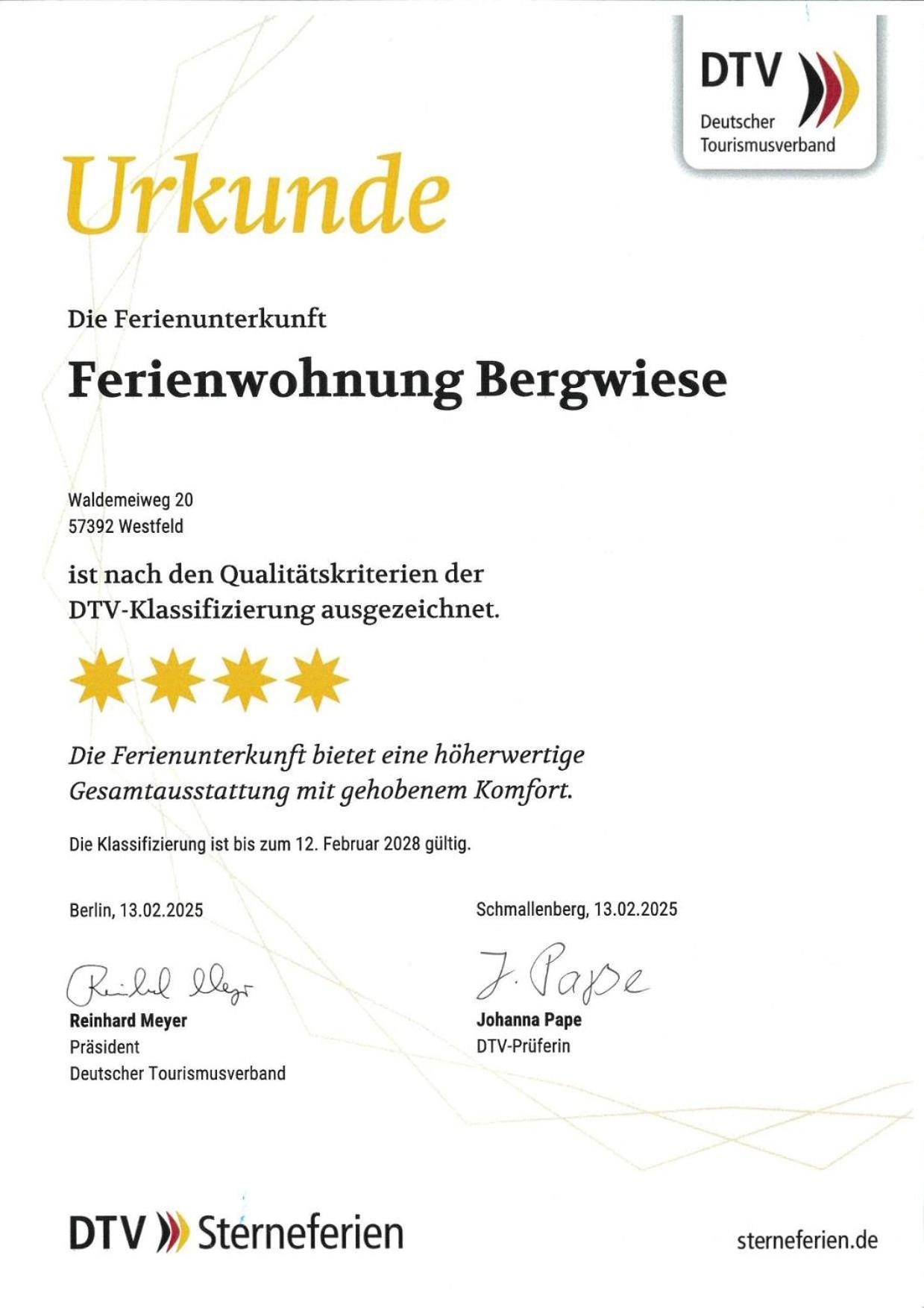 Ferienwohnung Bergwiese Schmallenberg Exterior photo